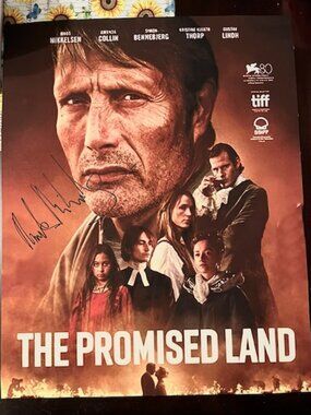 MADS MIKKELSEN Promised Land autographed poster